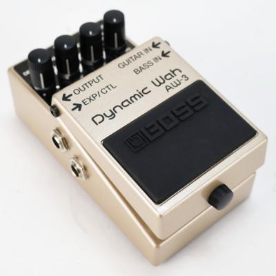【中古】ダイナミックワウ エフェクター BOSS AW-3 Dynamic Wah ボス オートワウ ギターエフェクター ベースエフェクター 本体画像 斜め2