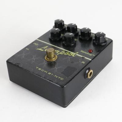 【中古】 オーバードライブ エフェクター TECH21 Liverpool リバプール サンズアンプ SansAmp 側面