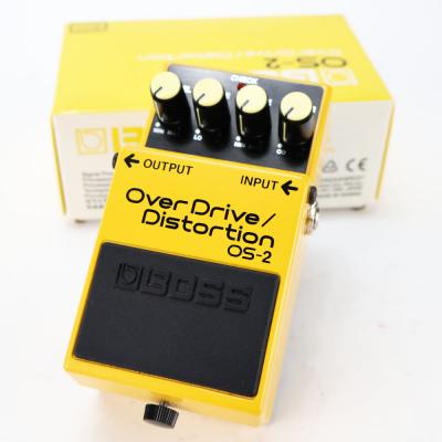【中古】オーバードライブ ディストーション エフェクター BOSS OS-2 OverDrive Distortion ギターエフェクター