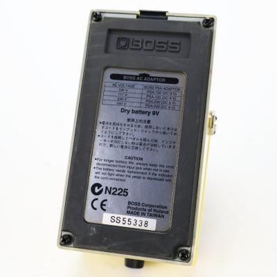 【中古】 スーパーオーバードライブ エフェクター BOSS SD-1 Super Over Drive ギターエフェクター 本体画像 裏