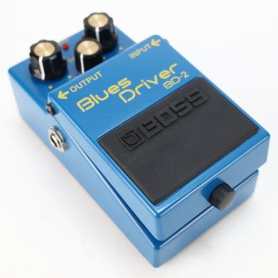【中古】 ブルースドライバー エフェクター BOSS BD-2 Blues Driver ギターエフェクター オーバードライブ ブルドラ 本体画像 斜め 2