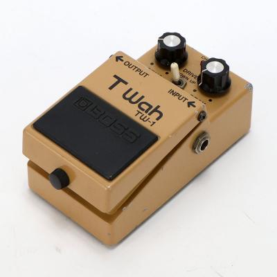 【中古】 エフェクター BOSS TW-1 T Wah Made in Japan ギターエフェクター Touch Wah タッチワウ オートワウ 全体
