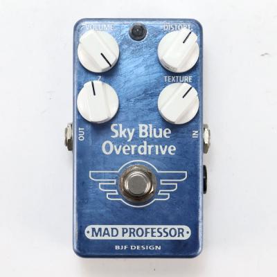 【中古】 エフェクター Mad Professor Sky Blue OverDrive BJF DESIGN マッドプロフェッサー スカイブルーオーバードライブ 正面
