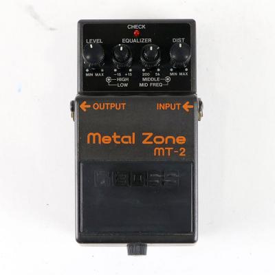 【中古】メタルゾーン エフェクター BOSS MT-2 Metal Zone ボス ギターエフェクター