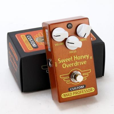 【中古】 エフェクター Mad Professor Sweet Honey Overdrive Custom Fat Bee Mod マッドプロフェッサー スイートハニーオーバードライブ カスタム ファットビー