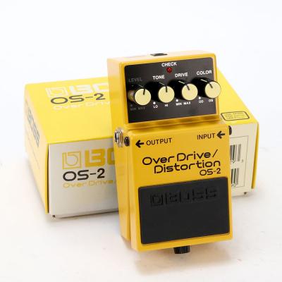【中古】オーバードライブ ディストーション エフェクター BOSS OS-2 OverDrive Distortion ギターエフェクター