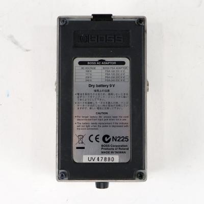 【中古】イコライザー エフェクター BOSS GE-7 Equalizer ギターエフェクター Made in TAIWAN 台湾製 裏面