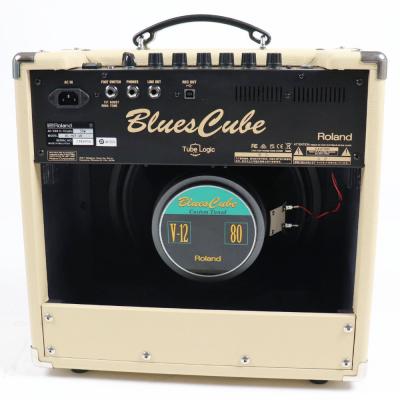 【中古】 ギターアンプ ROLAND Blues Cube Hot Vintage Blonde BC-HOT-VB ギターアンプ 本体画像 裏