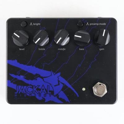 【中古】 Limetone Audio ライムトーンオーディオ JACKAL MIDNIGHT ドライブペダル ギターベースエフェクター 正面