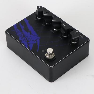 【中古】 Limetone Audio ライムトーンオーディオ JACKAL MIDNIGHT ドライブペダル ギターベースエフェクター 全体
