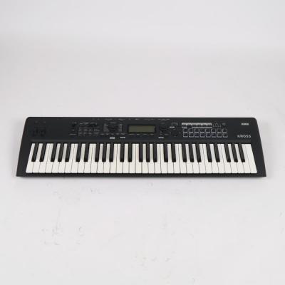 【中古】 KORG KROSS2-61-MB マットブラック シンセサイザー 正面