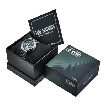 Ibanez × CITIZEN TSTCC808 TSUNO CHRONO Custom Tube Screamer Limited アイバニーズ × シチズン コラボレーションウォッチ 腕時計 化粧箱画像1