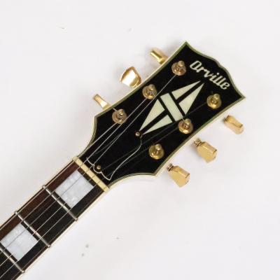 【中古】 エレキギター Orville LPC-75 AW 1994年製 ディープジョイント フジゲン工場製 オービル Les Paul Custom レスポールカスタム ヘッド