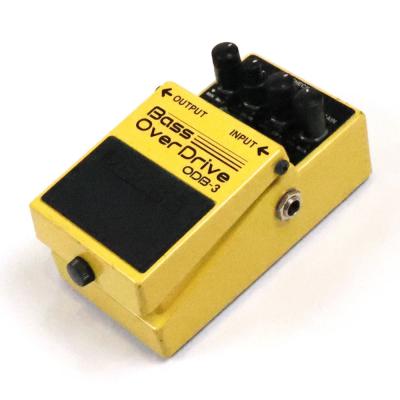 【中古】 ベースオーバードライブ エフェクター BOSS ODB-3 Bass OverDrive ベースエフェクター 斜めアングル画像