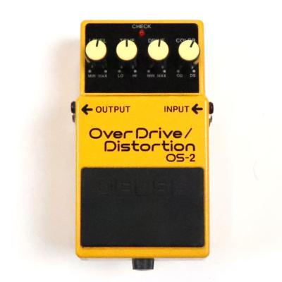 【中古】オーバードライブ ディストーション エフェクター BOSS OS-2 OverDrive Distortion ギターエフェクター