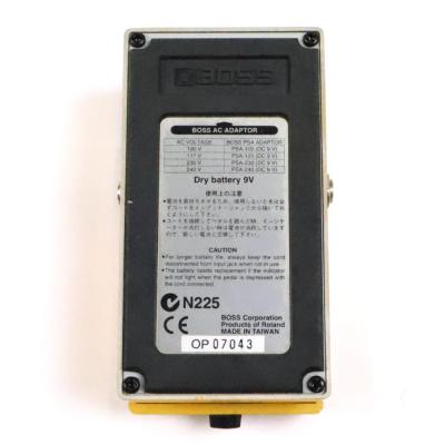 【中古】オーバードライブ ディストーション エフェクター BOSS OS-2 OverDrive Distortion ギターエフェクター ボトム画像