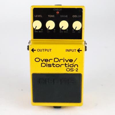 【中古】オーバードライブ ディストーション エフェクター BOSS OS-2 OverDrive Distortion ギターエフェクター