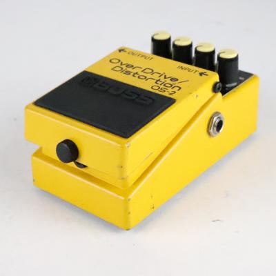 【中古】オーバードライブ ディストーション エフェクター BOSS OS-2 OverDrive Distortion ギターエフェクター 側面