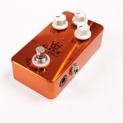 【中古】 SHIGEMORI シゲモリ G.O.T Bass Drive ベースエフェクター 側面