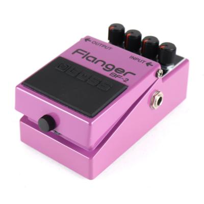 【中古】 フランジャー BOSS BF-2 Flanger Made in Japan ボス ギターエフェクター 斜めアングル画像