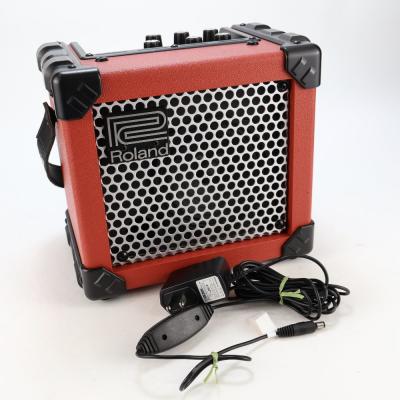 【中古】 ギターアンプ ローランド ROLAND MICRO CUBE RED マイクロキューブ 赤 小型ギターアンプ コンボ
