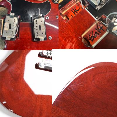 【中古】 エレキギター Gibson SG Standard 2014 Heritage Cherry Mod. 2014年製 ノーマルチューナーに換装済み 57クラシック搭載 ギブソン SGスタンダード 傷