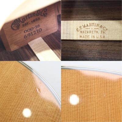 【中古】 アコースティックギター Martin OOO-28 1999年製 マーチン 000-28 オーディトリアム 詳細画像