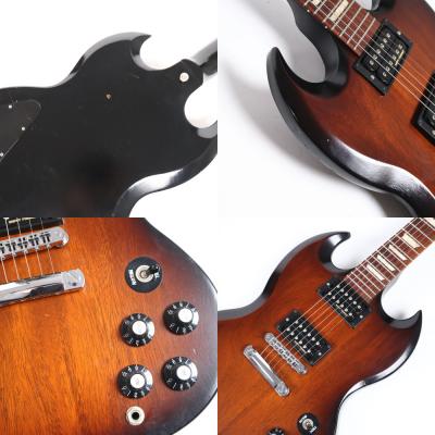 【中古】 エレキギター Gibson SG 70’s Tribute Vintage Sunburst 2013年製 2.94kg Dirty Fingersピックアップ搭載 ギブソン SG 70sトリビュート ダーティーフィンガーズピックアップ搭載 傷