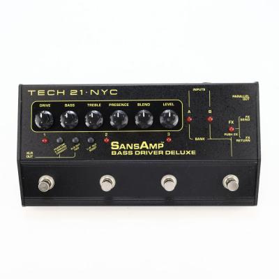 【中古】 ベース用プリアンプ TECH21 SANSAMP Bass Driver Deluxe
