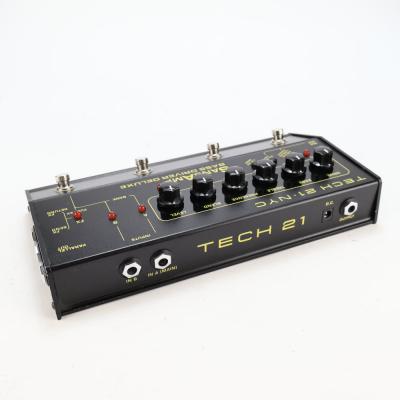 【中古】 ベース用プリアンプ TECH21 SANSAMP Bass Driver Deluxe 背面