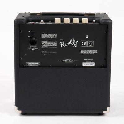 【中古】 Fender Rumble 15 Combo ベースアンプ 小型ベースアンプ 背面
