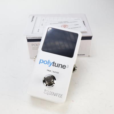 【中古】 チューナー tc electronic PolyTune 3 バッファー内蔵 ポリフォニックチューナー ポリチューン ペダルチューナー