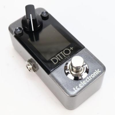 【中古】 ルーパー tc electronic DITTO+ LOOPER ギターエフェクター 全体
