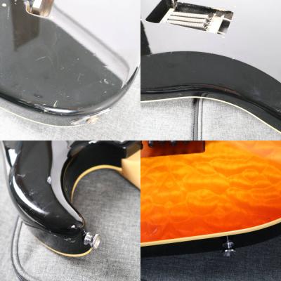 【中古】 エレキギター SCHECTER SD-2-24-AL AM/M See-thru AMBER シェクター ALDER アルダーバック 傷