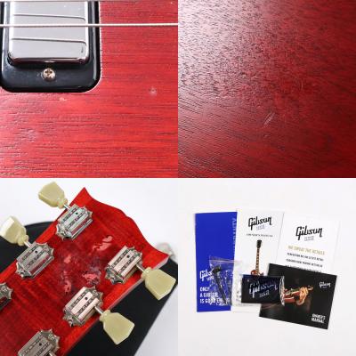 【中古】 エレキギター Gibson SG Special 70s Tribute Satin Cherry 2016年製 ギブソン SGスペシャル ミニハムバッカー搭載 フレイムメイプルネック 傷、汚れなど