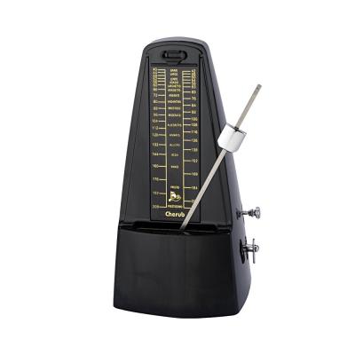 Cherub チェラブ WSM-305 Black Mechanical Metronome 機械式メトロノーム 振り子式メトロノーム ブラック