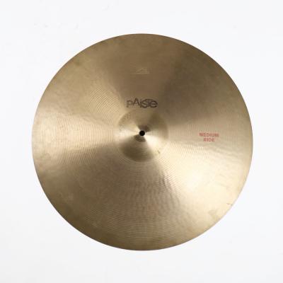 【中古】 ライドシンバル パイステ PAISTE Formula 602 MEDIUM RIDE 20インチ 1960〜1970s ビンテージシンバル