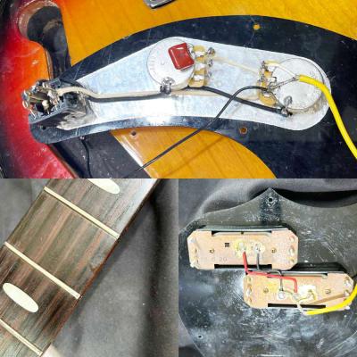 【中古】 エレキベース YAMAHA ヤマハ Broad Bass BB-1000 YS 1978年製 ブロードベース 日本製 内部