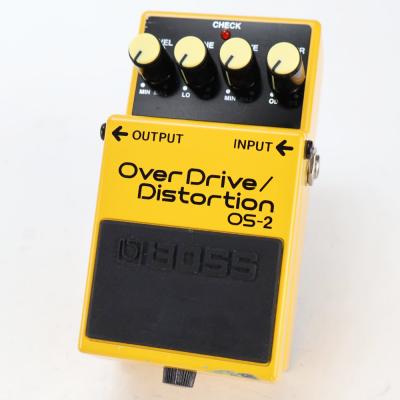 【中古】オーバードライブ ディストーション エフェクター BOSS OS-2 OverDrive Distortion ギターエフェクター
