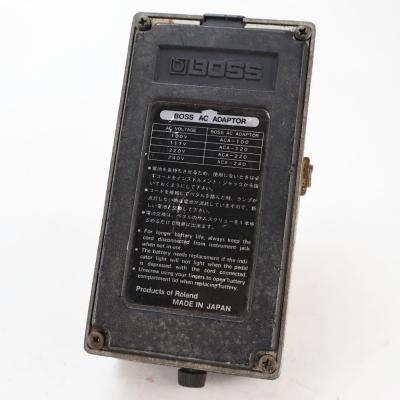 【中古】 ヘビーメタル エフェクター BOSS HM-2 Heavy Metal Made in Japan ディストーション ギターエフェクター 本体画像 裏
