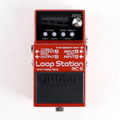 【中古】ループステーション エフェクター BOSS RC-5 Loop Station ボス ギターエフェクター 正面