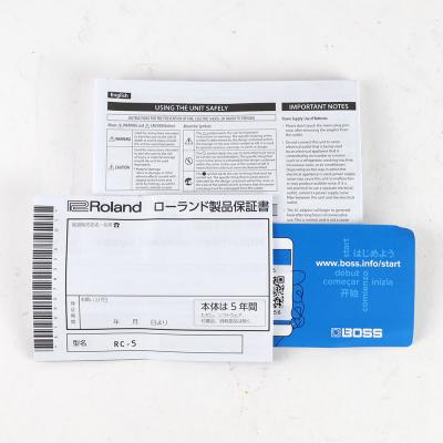 【中古】ループステーション エフェクター BOSS RC-5 Loop Station ボス ギターエフェクター 付属品