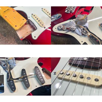 【中古】 エレキギター Fender Japan フェンダー ジャパン ST62-TX OCR Stratocaster 2012年製 Texas Specialピックアップ搭載 ストラトキャスター ネック、ピックアップ