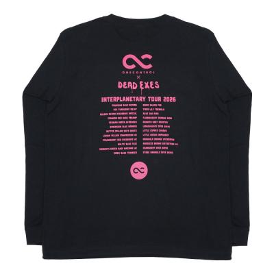 One Control ワンコントロール the Skull with Girl ロングTシャツ ブラック 長袖 XLサイズ 背面画像