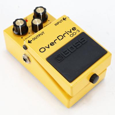 【中古】 オーバードライブ エフェクター BOSS OD-3 Over Drive ギターエフェクター 本体画像 斜め 2