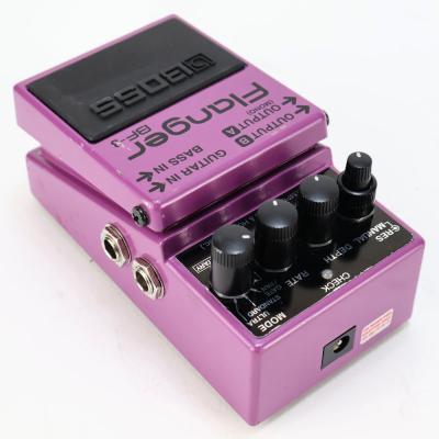 【中古】 フランジャー エフェクター BOSS BF-3 Flanger ギターエフェクター 本体画像 斜め