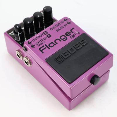 【中古】 フランジャー エフェクター BOSS BF-3 Flanger ギターエフェクター 本体画像 斜め 2