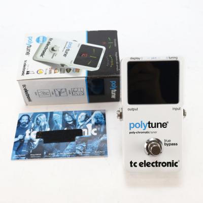 【中古】 チューナー tc electronic PolyTune 1 ポリフォニックチューナー ポリチューン ペダルチューナー