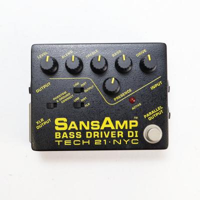 【中古】サンズアンプ ベースドライバーDI TECH21 SansAmp BASS DRIVER DI 旧仕様 ベース用DI プリアンプ