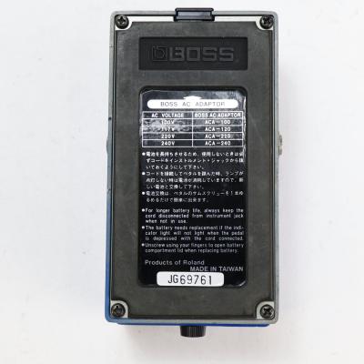 【中古】コンプレッサー エフェクター BOSS CS-3 Compression Sustainer ギターエフェクター 裏面